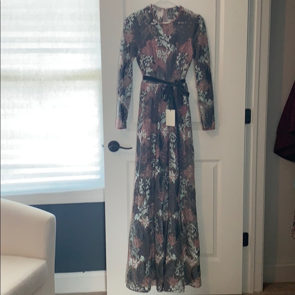 Gorgeous Alexis embroidered gown